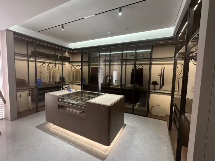 Existing cabinetry showroom display